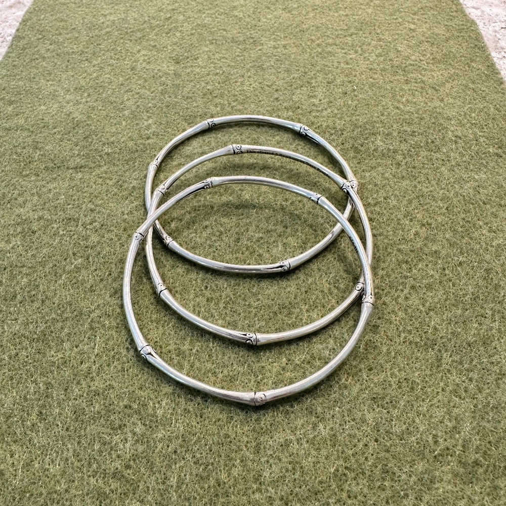 John Hardy set of 3 bangles